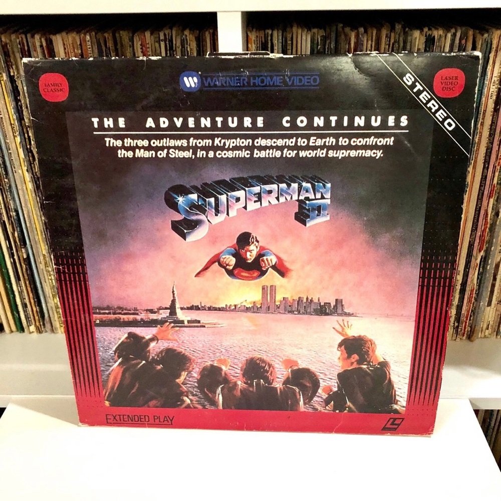 Superman 2 laserdisc